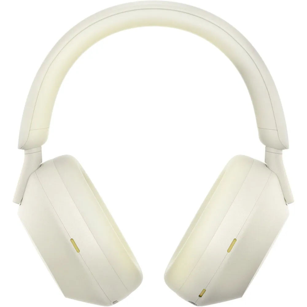 Sony WH-1000XM5 Noise-Canceling Wireless Over-Ear Headphones (Silver)