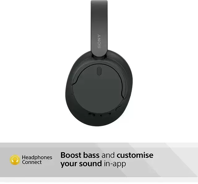 Sony WHCH720 Noise Cancelling Bluetooth Wireless On-Ear Headphones with Mic/Remote, Black