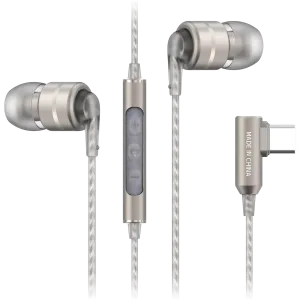 SoundMAGIC E80D - In Ear Isolating USB-C Earphones with Integrated DAC