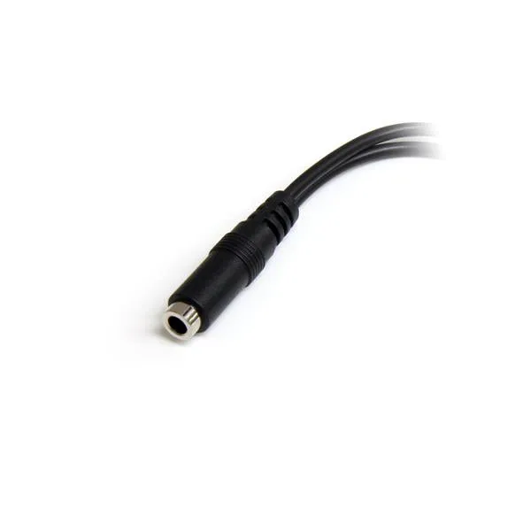 Startech.Com 3.5Mm 4 Position To 2X 3 Position 3.5Mm Headset Splitter Adapter - F/M - 3.5Mm Headset Adapter Cable (Muyhs