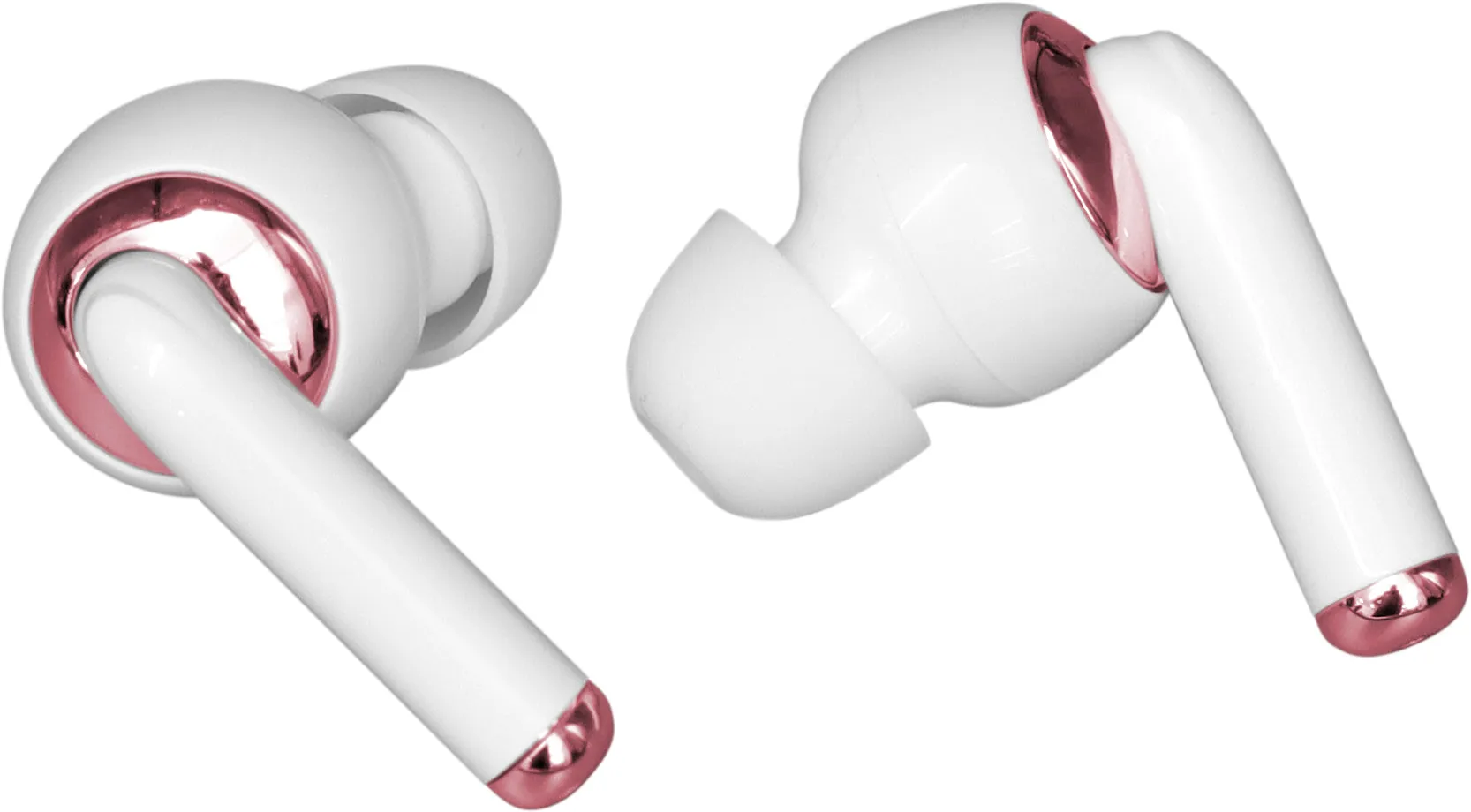 TrueBuds Chrome - Premium True Wireless Earbuds with Charging Case