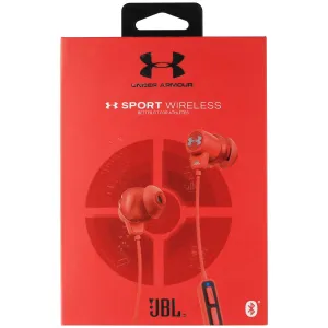 Under Armor Sport Wireless - Wireless In-Ear Headphones for Athletes - Red