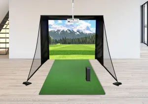 Uneekor EYE MINI LITE PerfectBay Golf Simulator Package