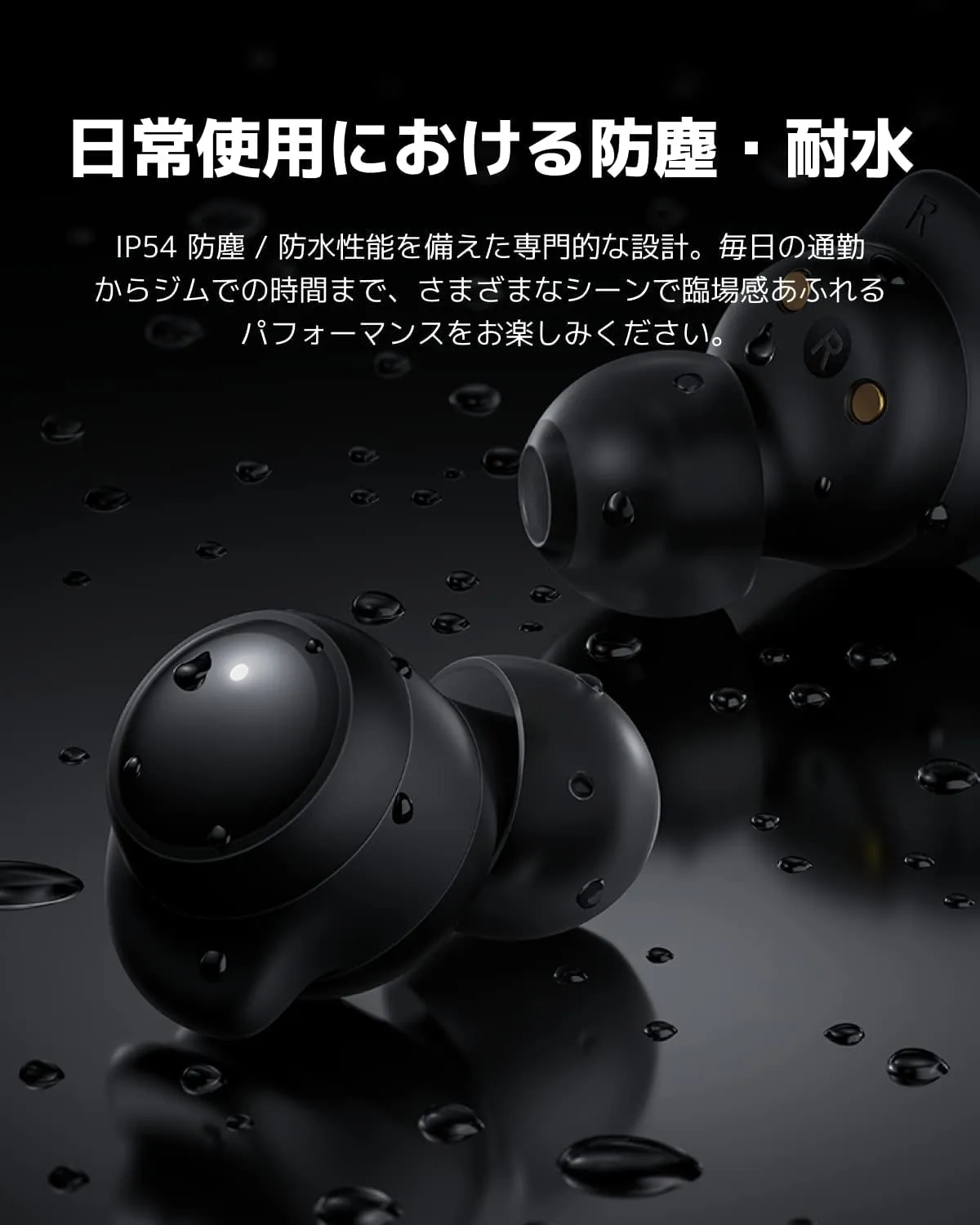 Xiaomi True Wireless Earbuds Redmi Buds 3 Lite, Bluetooth 5.2 Low Latency Headphones Waterproof Stereo Earphones in Ear Touch Control Headset with Mic Deep Bass for Sport, Gaming and Running, Black